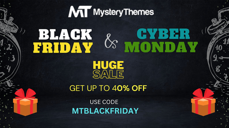 Black Friday Mystery Themes Banner