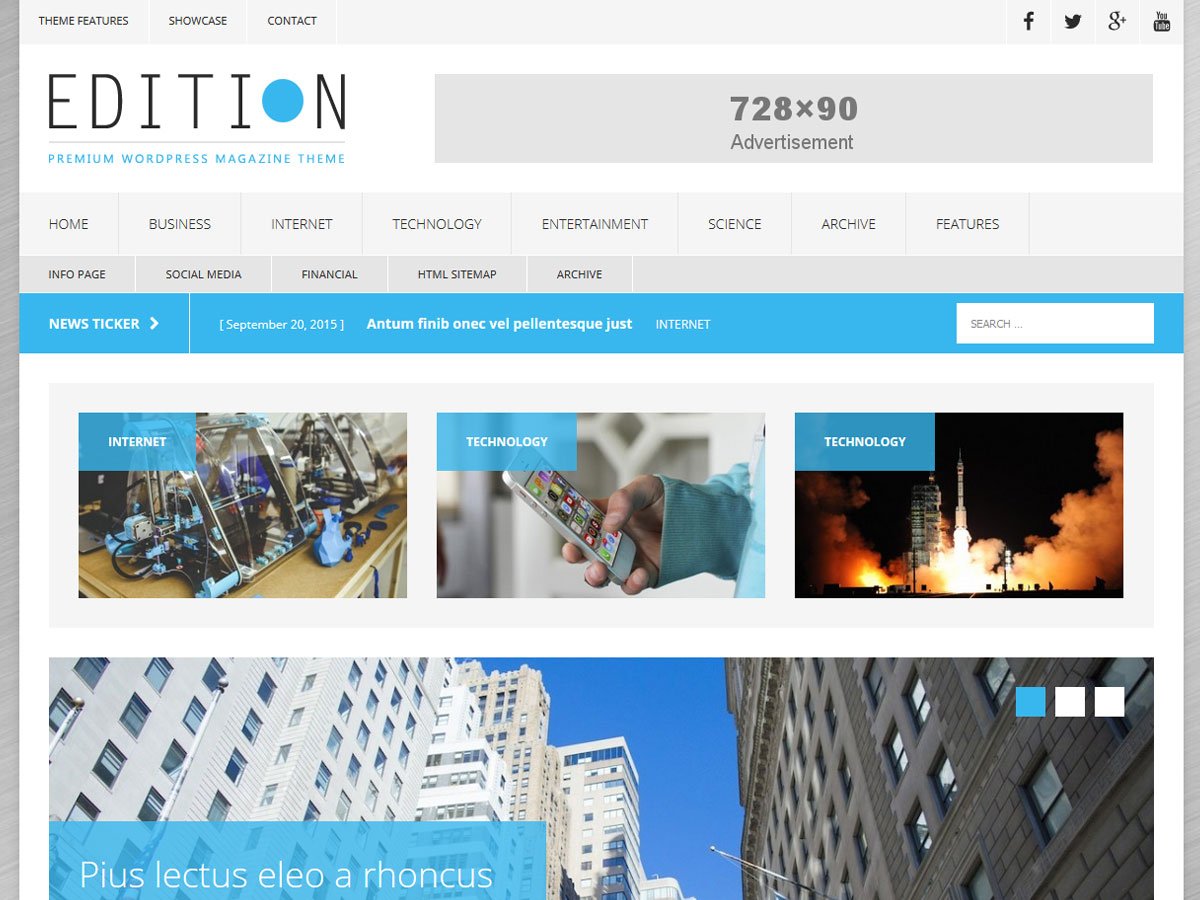 Best Free Responsive WordPress Magazine Themes: Edition