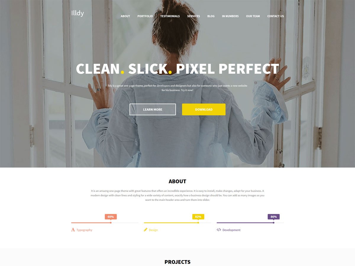 illdy: Best Free Responsive WordPress Business Themes
