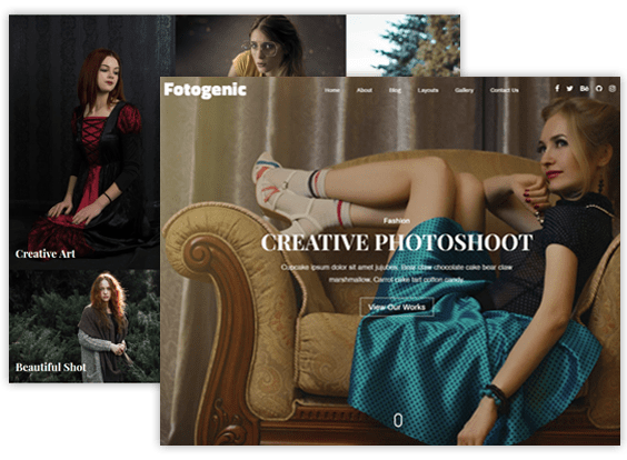Free Creative Photography WordPress Theme – Fotogenic