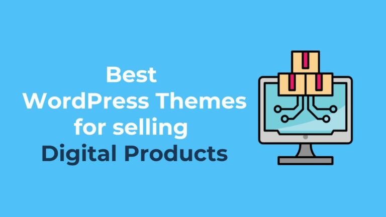 WordPress themes for selling digital products