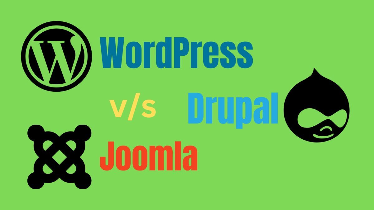 WordPress vs Drupal vs Joomla