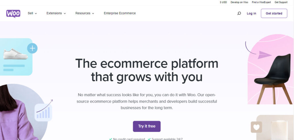 Best WordPress eCommerce Plugin- WooCommerce