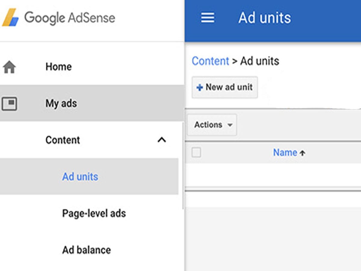 Create Ad-Units