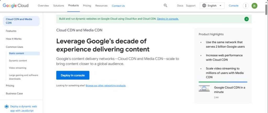 Google CDN