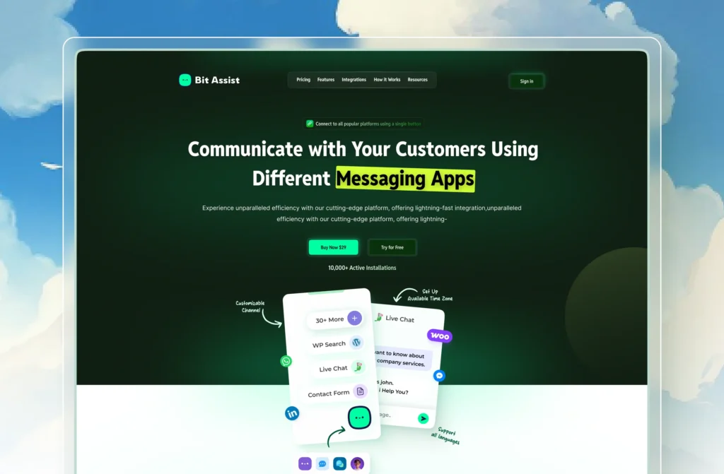 Bit Assist Live Chat Plugin