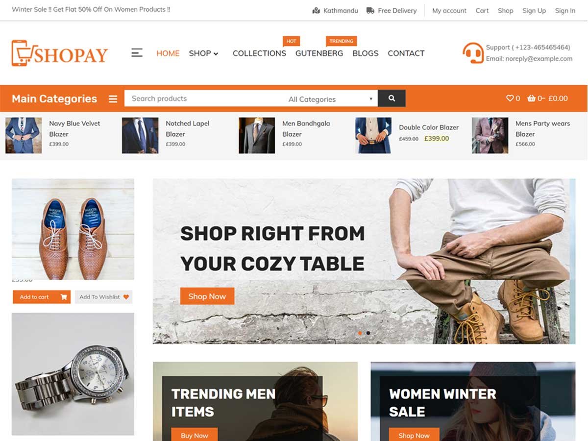 wordpress woocommerce themes free download