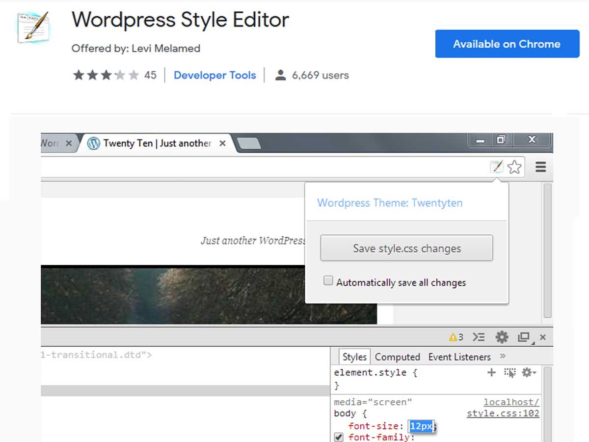 Whatfont, best extension for Google Chrome to check your wordpress website  font 