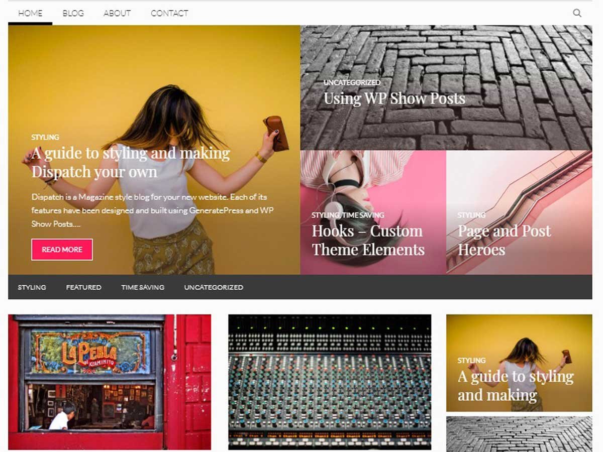 Free Fastest WordPress Themes: Generatepress