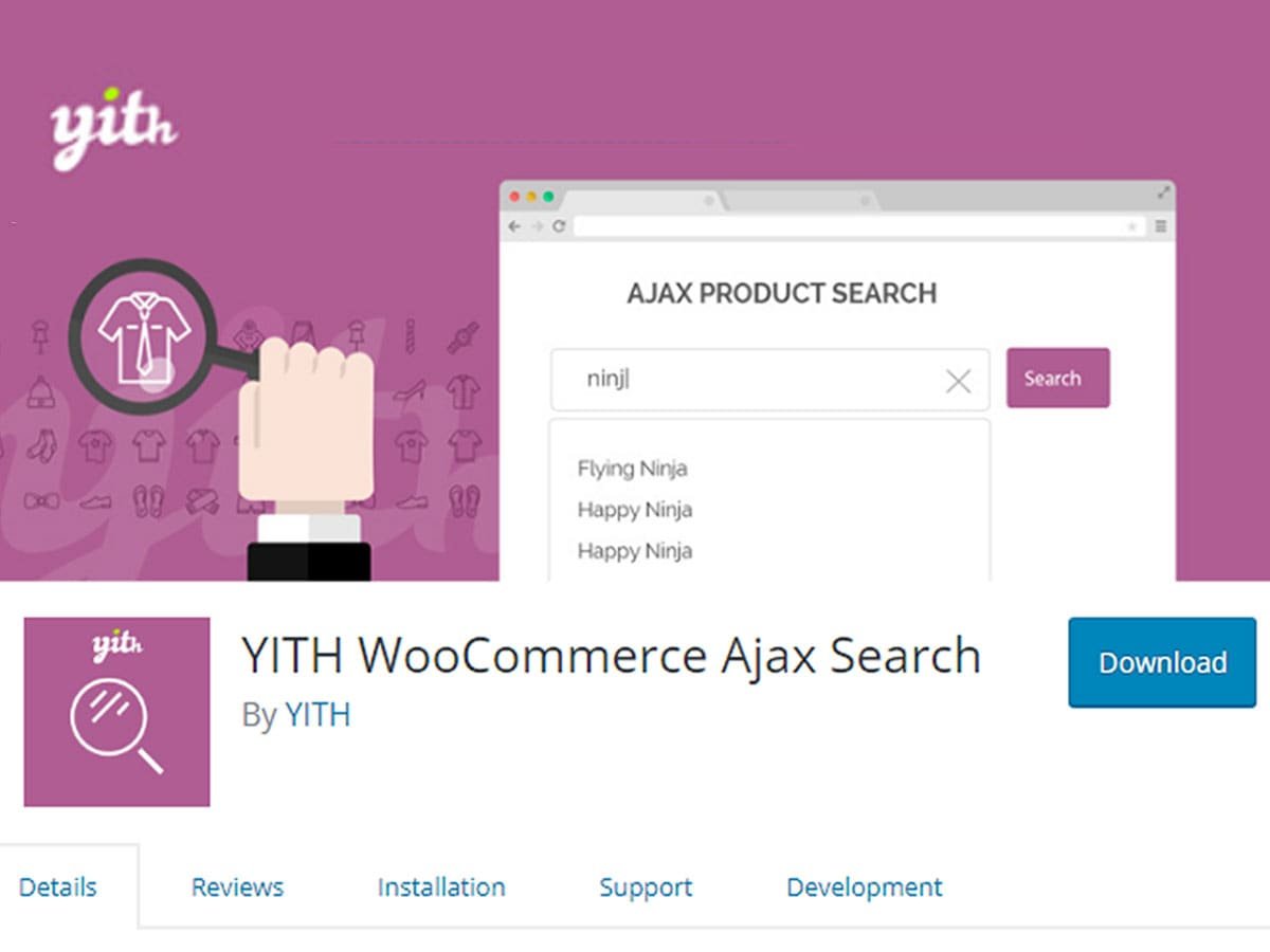 WooCommerce extensions and add-ons for WordPress :Product-Ajax-Search