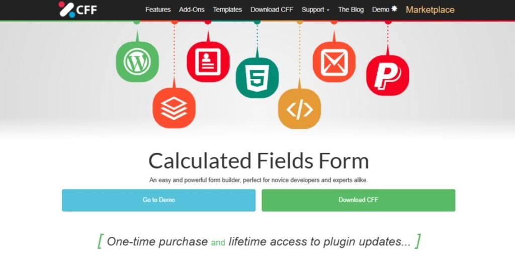 Calculated Field Form: WordPress Calculator Plugins