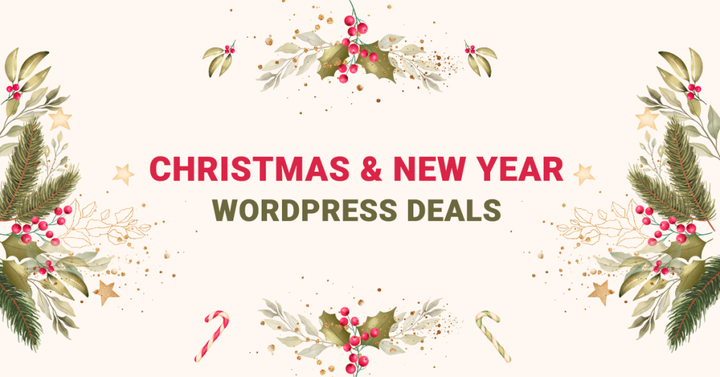 Best Christmas 2023 and New Year 2024 WordPress Deals
