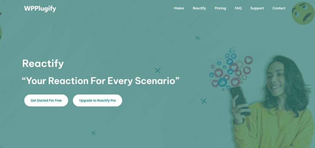 Reactify WordPress Plugin