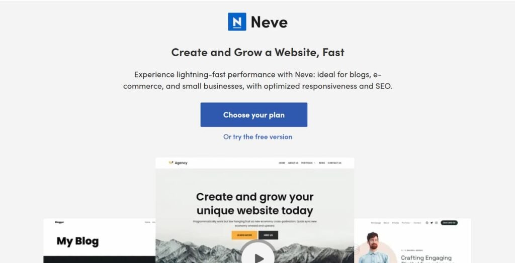Neve Elementor WordPress Theme