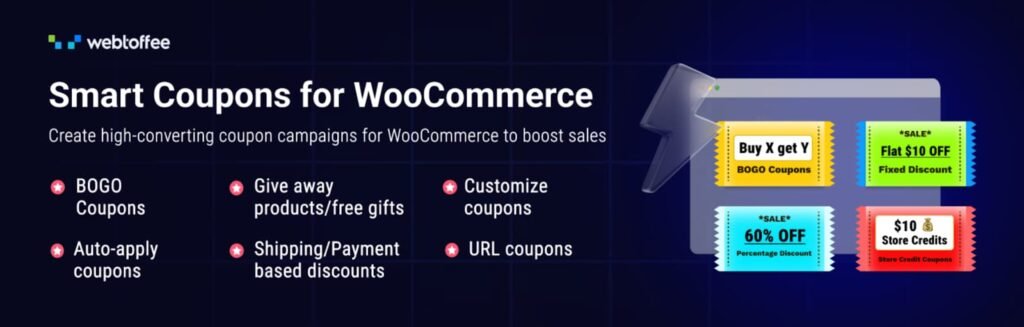 Smart Coupons for WooCommerce: One of the Top rated WooCommerce plugin