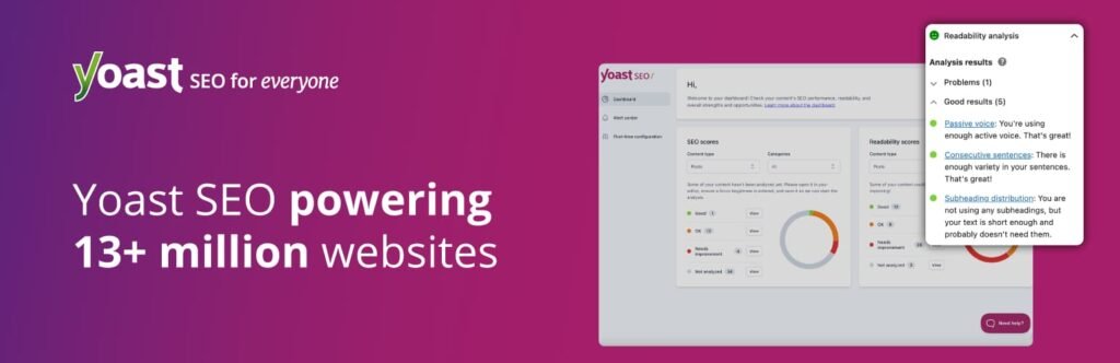 Yoast: Top Rated SEO plugin for WooCommerce