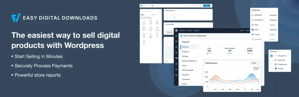 easy digital download plugin